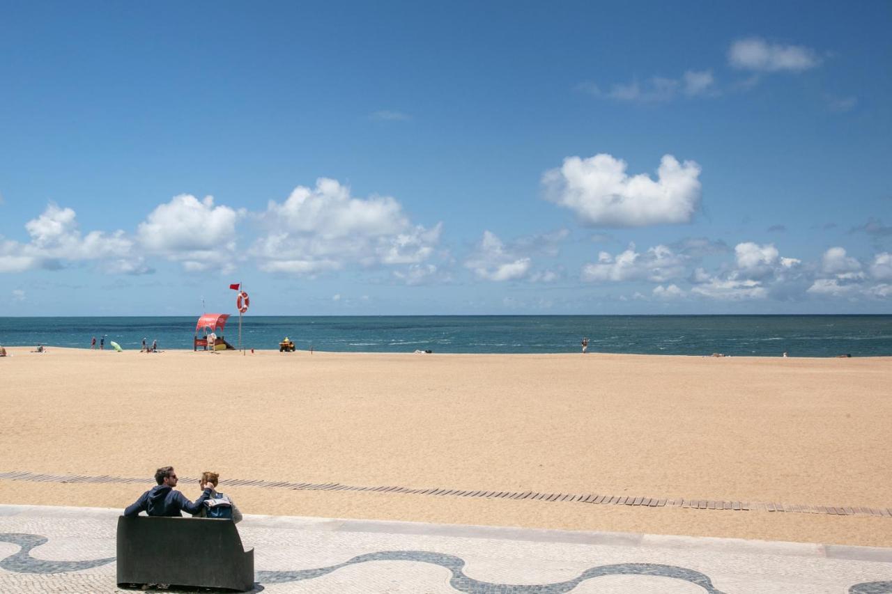 Alecrim Beach House Nazare Bagian luar foto